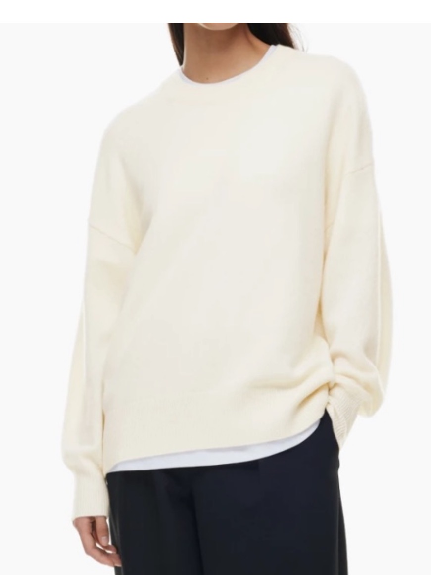Babaton Aritzia Luxe Cashmere Toba Sweater Size Small